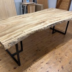 楠一枚板ダイニングテーブルks47-dt